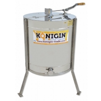 Tangential honey extractor 50 cm with hand drive for 4 frames, frame height up to 25 cm