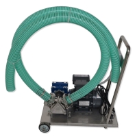 Honey pump, 230 V, with suction and pressure hose connection r 48 mm