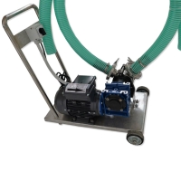 Honey pump, 230 V, with suction and pressure hose connection r 48 mm