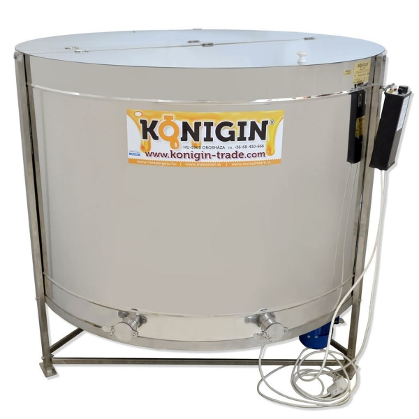 54 frames, 125 cm radial honey extractor, frame height 19 - 28 cm, motor drive