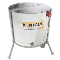 6 frames, 82 cm self-reversing honey extractor, frame height 19 - 23 cm