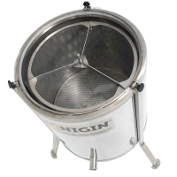 Electrically heated wax melter with centrifuge