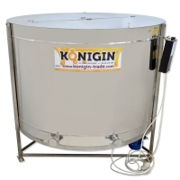 8-frames, 125 cm self-reversing honey extractor, frame height 33 - 37 cm