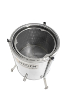 Electrically heated wax melter with centrifuge 74 cm single-walled