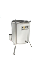 Electrically heated wax melter with centrifuge 74 cm single-walled