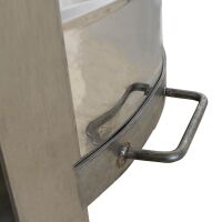 Königin 9 Waben, 50 cm Radial-Honigschleuder, Rähmchenhöhe 11 - 18 cm, Motor- und Handantrieb