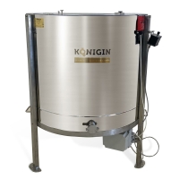 16 thick frames, 63 cm radial honey extractor, frame height 14 - 18 cm, motor and hand drive