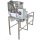 Fully automatic uncapping machine with heated swing knife frames slide 2.0m