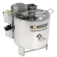 Honey stirring and mixing device, 100 l, heated