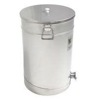 Stainless steel filling container 25 kg